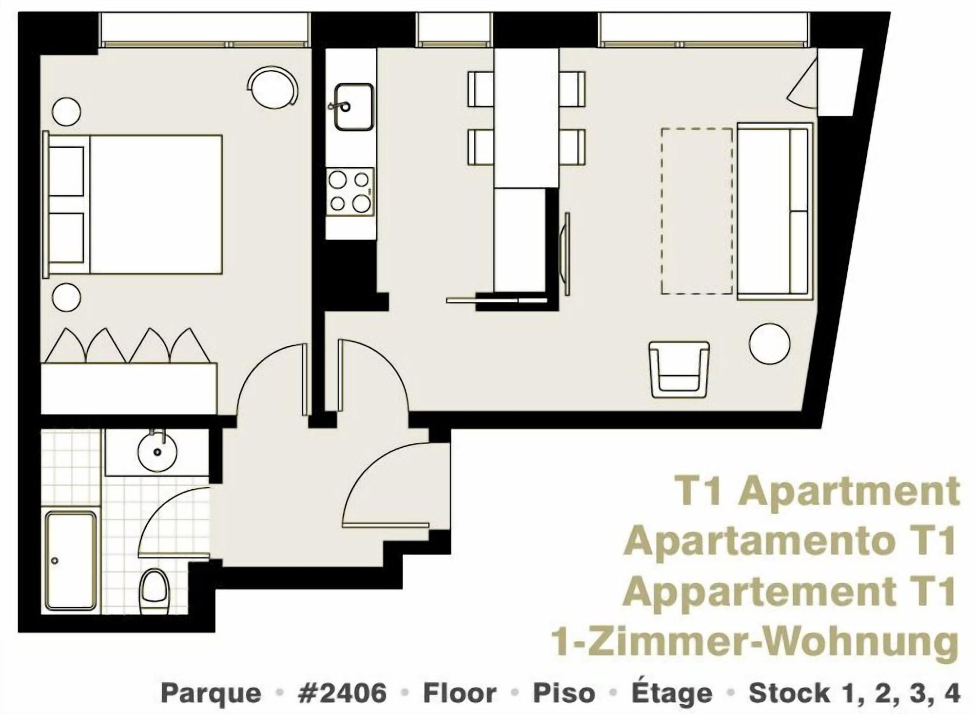 Lisbon Serviced Apartments - Parque المظهر الخارجي الصورة